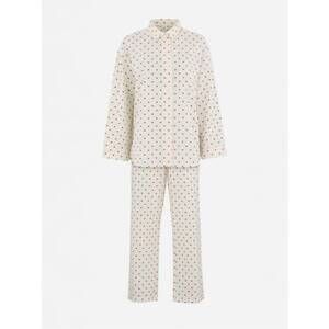 NEW BECK SONDERGAARD women's amor pyjamas set in white